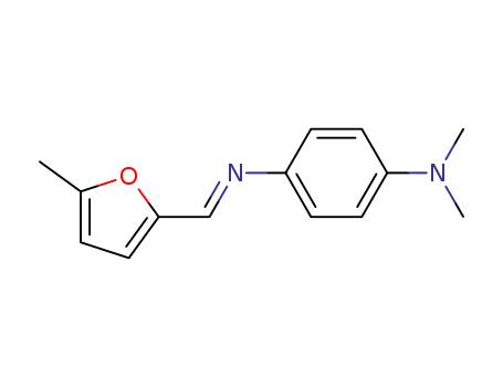 (E)-4-((5-methylfuran-2-ylmethylene)amino)-N,N-dimethylaniline