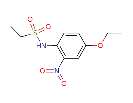 ethanesulfonic acid-(4-ethoxy-2-nitro-anilide)