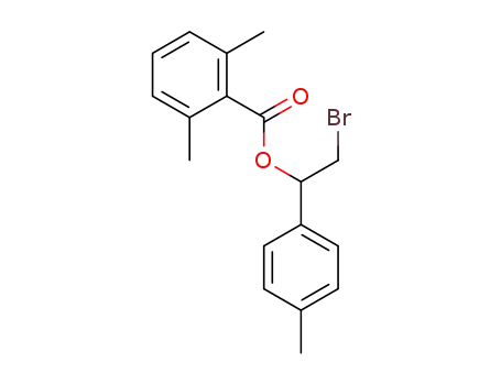 2-bromo-1-(p-tolyl)ethyl 2,6-dimethylbenzoate