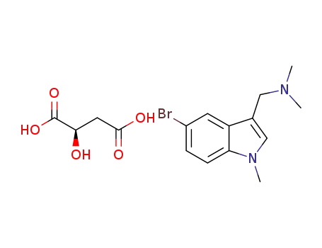 1-methyl-5-bromogramine D-malate