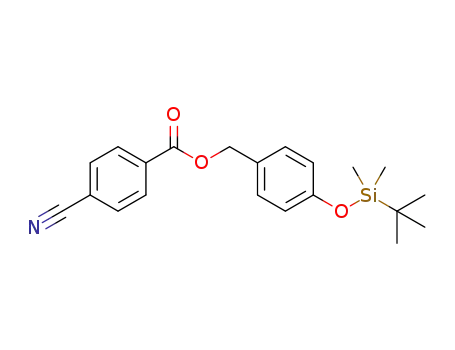 4-((tert-butyldimethylsilyl)oxy)benzyl 4-cyanobenzoate