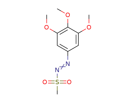 1-(methylsulfonyl)-2-(3,4,5-trimethoxyphenyl)diazene