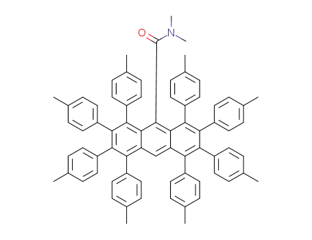 N,N-dimethyl-1,2,3,4,5,6,7,8-octa-(p-tolyl)anthracene-9-carboxamide