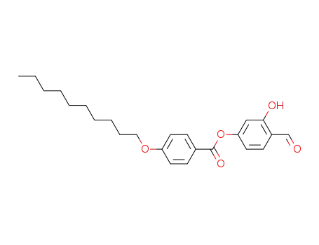 2-hydroxy-4-[4-(decyloxy)benzoyloxy]benzaldehyde