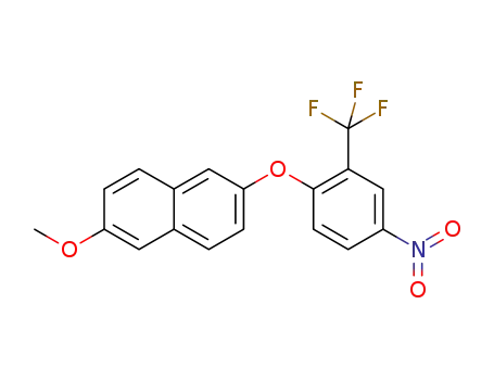 2-methoxy-6-(4-nitro-2-(trifluoromethyl)phenoxy)naphthalene