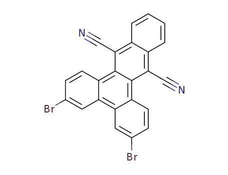 3,6-dibromo-9,14-dicyanobenzo[f]tetraphene