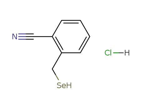 2-selanylmethyl-benzonitrile; hydrochloride