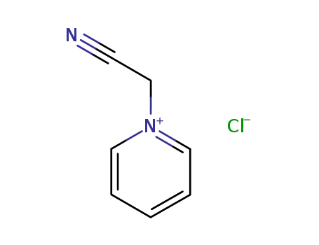 Molecular Structure of 17281-59-3 (N-(CYANOMETHYL)PYRIDINIUM CHLORIDE)