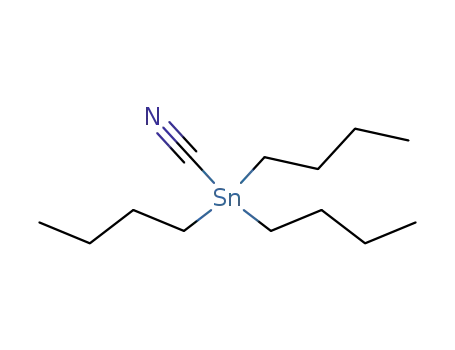 Molecular Structure of 2179-92-2 (TRI-N-BUTYLCYANOTIN)