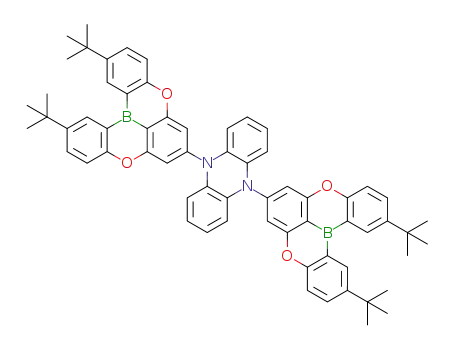 5,10-bis(2,12-di-tert-butyl-5,9-dioxa-13b-boranaphtho[3,2,1-de]anthracen-7-yl)-5,10-dihydrophenazine