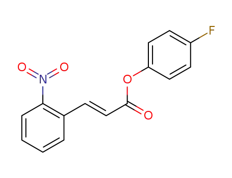 4-fluorophenyl (E)-3-(2-nitrophenyl)acrylate