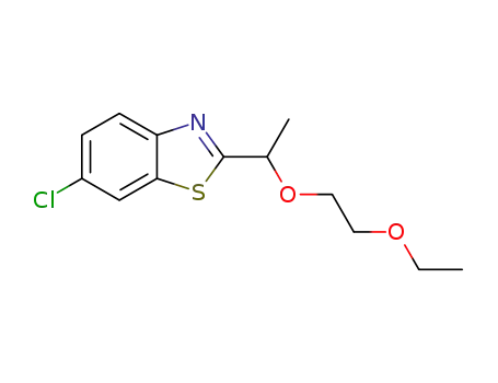6-chloro-2-(1-(2-ethoxyethoxy)ethyl)benzo[d]thiazole