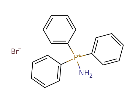 Molecular Structure of 15931-69-8 (Phosphine imide, P,P,P-triphenyl-, hydrobromide)