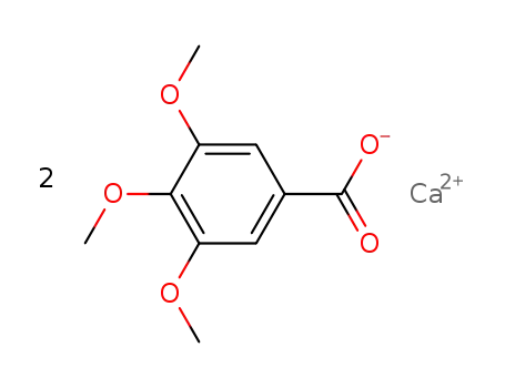 3,4,5-trimethoxy-benzoic acid ; calcium salt