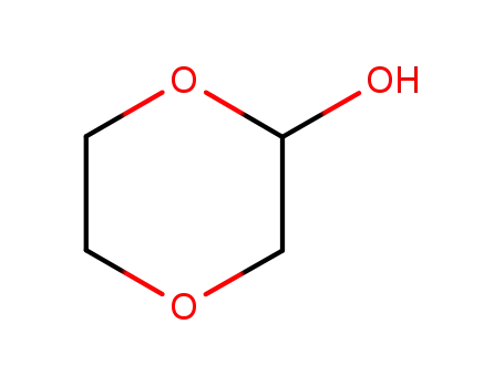 Molecular Structure of 22347-47-3 (1,4-Dioxan-2-ol)