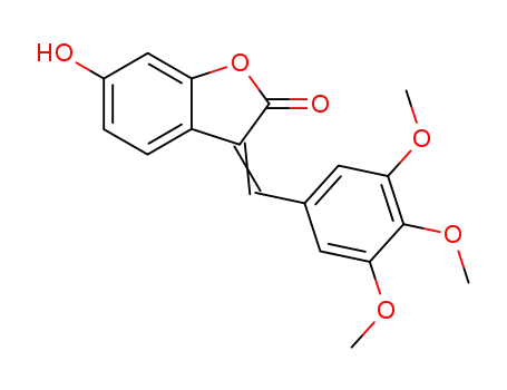 6-hydroxy-3-[(3,4,5-trimethoxyphenyl)methylene]benzo[b]furan-2-one