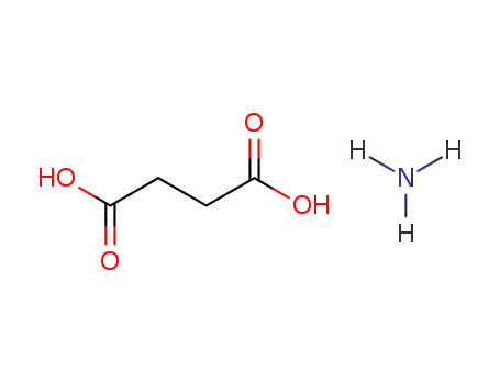 Molecular Structure of 38457-08-8 (Butanedioic acid, monoammonium salt)