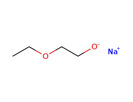 Molecular Structure of 16993-83-2 (Ethanol, 2-ethoxy-, sodium salt)