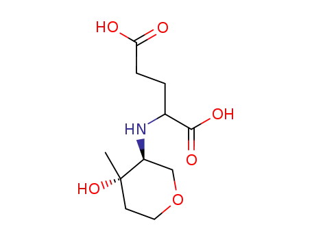 2-((3S,4S)-4-Hydroxy-4-methyl-tetrahydro-pyran-3-ylamino)-pentanedioic acid