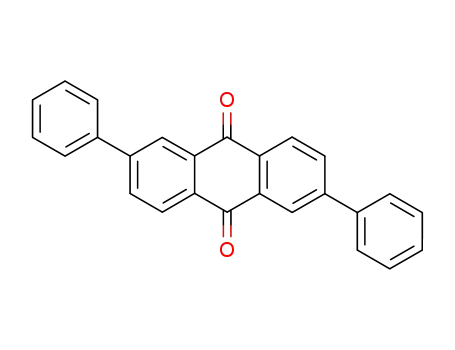 Molecular Structure of 131268-46-7 (9,10-Anthracenedione, 2,6-diphenyl-)
