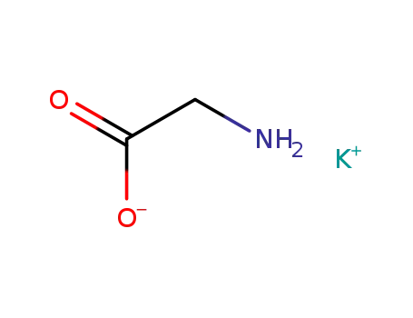 Molecular Structure of 15743-44-9 (potassium glycinate)