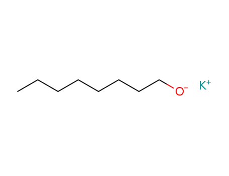 Molecular Structure of 56281-85-7 (1-Octanol, potassium salt)