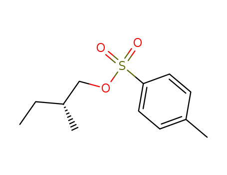 Molecular Structure of 46481-05-4 (1-Butanol, 2-methyl-, 4-methylbenzenesulfonate, (2R)-)