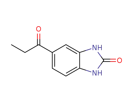 2H-BENZO[D]IMIDAZOL-2-ONE,1,3-DIHYDRO-5-(1-OXOPROPYL)-