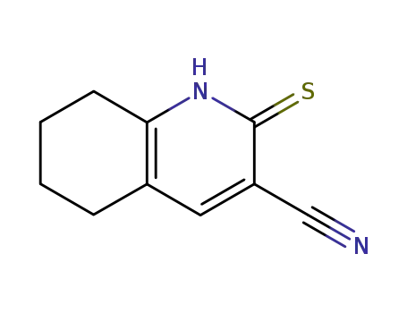 Molecular Structure of 112629-69-3 (3-Quinolinecarbonitrile, 1,2,5,6,7,8-hexahydro-2-thioxo-)
