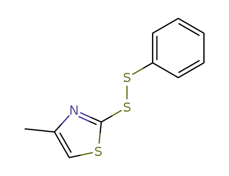 4-Methyl-2-phenyldisulfanyl-thiazole