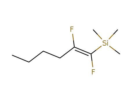 (Z)-1,2-difluoro-1-(trimethylsilyl)-1-hexene
