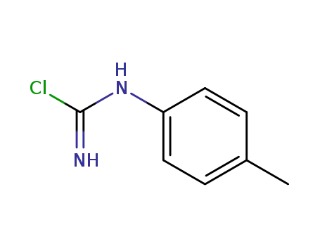 Molecular Structure of 64119-07-9 (Carbamimidic chloride, (4-methylphenyl)-)