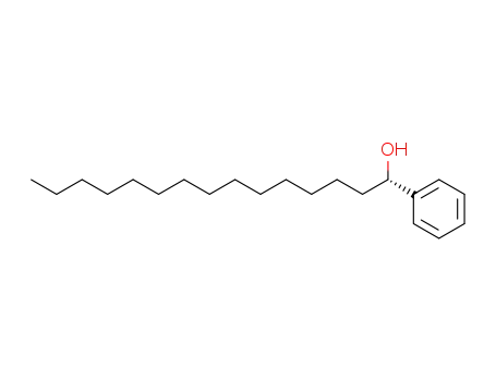 Molecular Structure of 89537-66-6 (Benzenemethanol, a-tetradecyl-, (S)-)