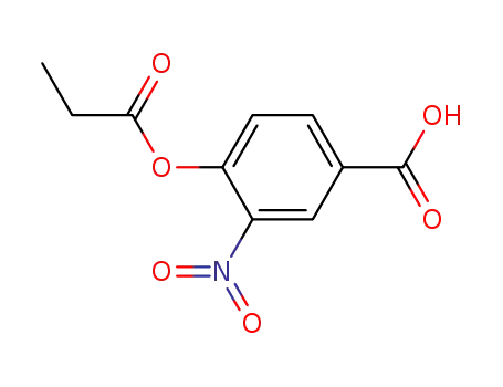 3-nitro-4-propionyloxybenzoic acid