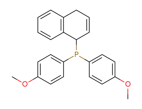 (1,4-dihydro-1-naphthyl)bis(4-methoxyphenyl)phosphine