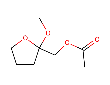 Acetic acid 2-methoxy-tetrahydro-furan-2-ylmethyl ester