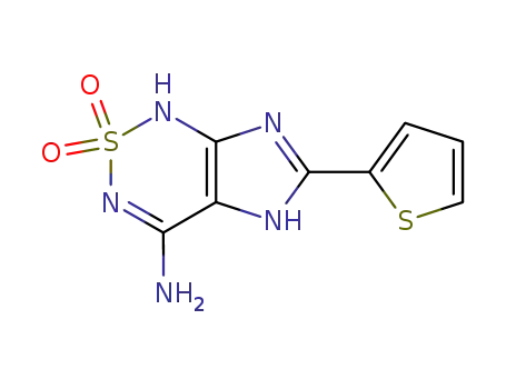 4-amino-6-(2-thienyl)-1H,5H-imidazo<4,5-c>1,2,6-thiadiazine 2,2-dioxide