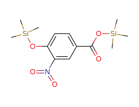 3-nitro-4-trimethylsiloxybenzoic acid trimethylsilyl ester