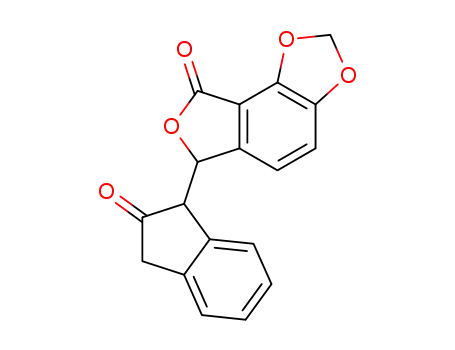 6-(2-oxo-2,3-dihydro-1H-inden-1-yl)-[1,3]dioxolo[4,5-e]isobenzofuran-8(6H)-one
