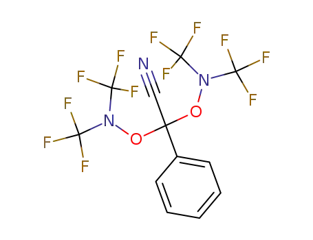 αα-bis(bistrifluoromethylamino-oxy)benzyl cyanide