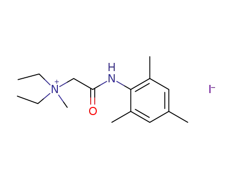 Diethyl-methyl-[(2,4,6-trimethyl-phenylcarbamoyl)-methyl]-ammonium; iodide