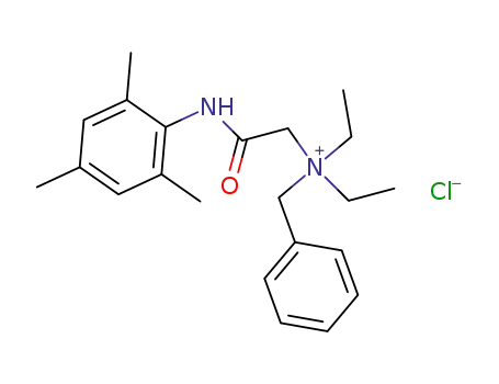 Benzyl-diethyl-[(2,4,6-trimethyl-phenylcarbamoyl)-methyl]-ammonium; chloride