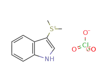 (1H-indol-3-yl)dimethylsulfonium perchlorate
