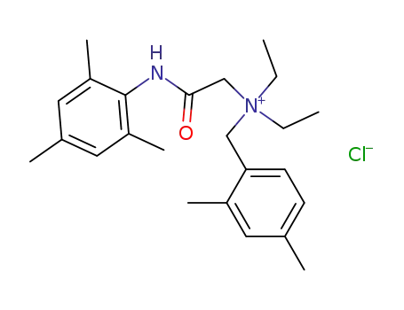 (2,4-Dimethyl-benzyl)-diethyl-[(2,4,6-trimethyl-phenylcarbamoyl)-methyl]-ammonium; chloride