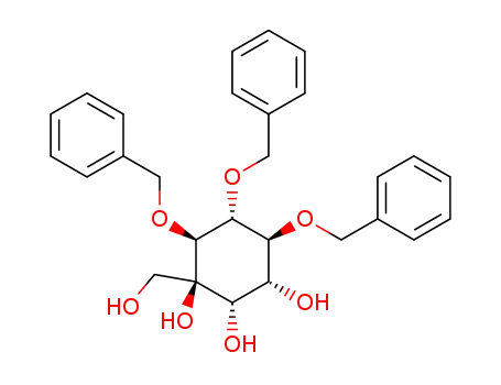 1L-2,3,4-Tri-O-benzyl-1-C-hydroxymethyl-chiro-inositol