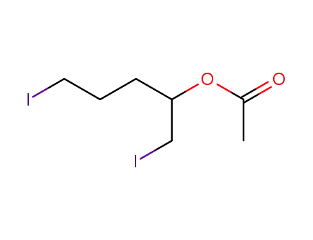 acetoxy-2 diiodo-1,5 pentane