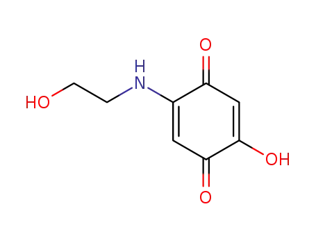 2-ethanolamino-5-hydroxy-1,4-benzoquinone