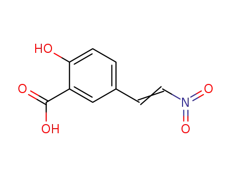 2-hydroxy-5-(2-nitroethenyl)benzoic acid