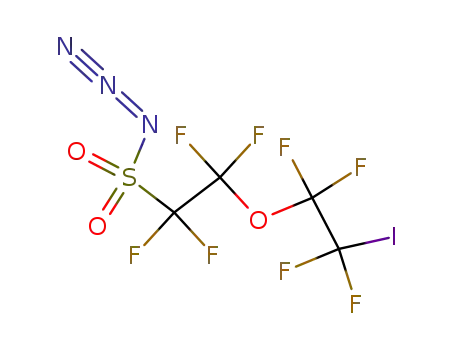 Molecular Structure of 144951-87-1 (3-OXA-5-IODOOCTAFLUOROPENTYLSULFONYL AZIDE)