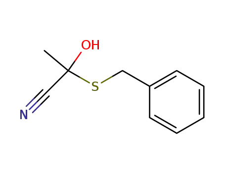 2-Benzylsulfanyl-2-hydroxy-propionitrile